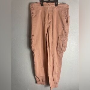 Blank NYC Men's Light Pink Cargo Pants